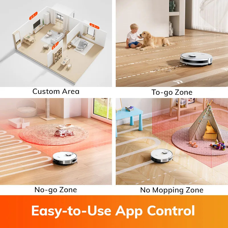 Robot Aspirador Láser de Máxima Succión