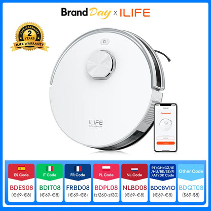 Robot Aspirador Láser de Máxima Succión